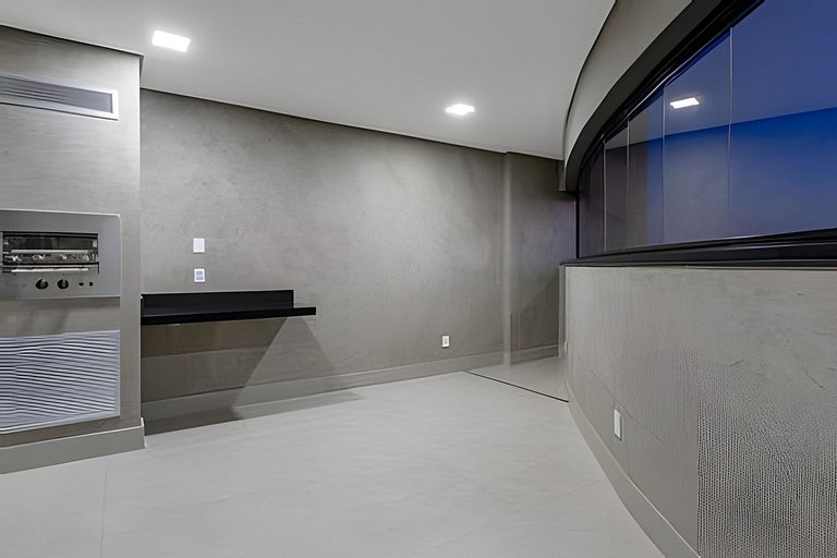 Flat Vertigo - luxuoso com churrasqueira e sacada