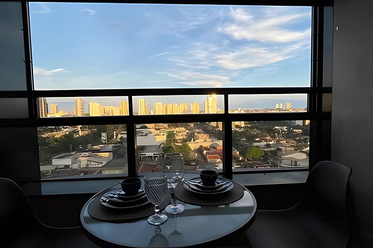Flat de luxo c/ vista panoramica